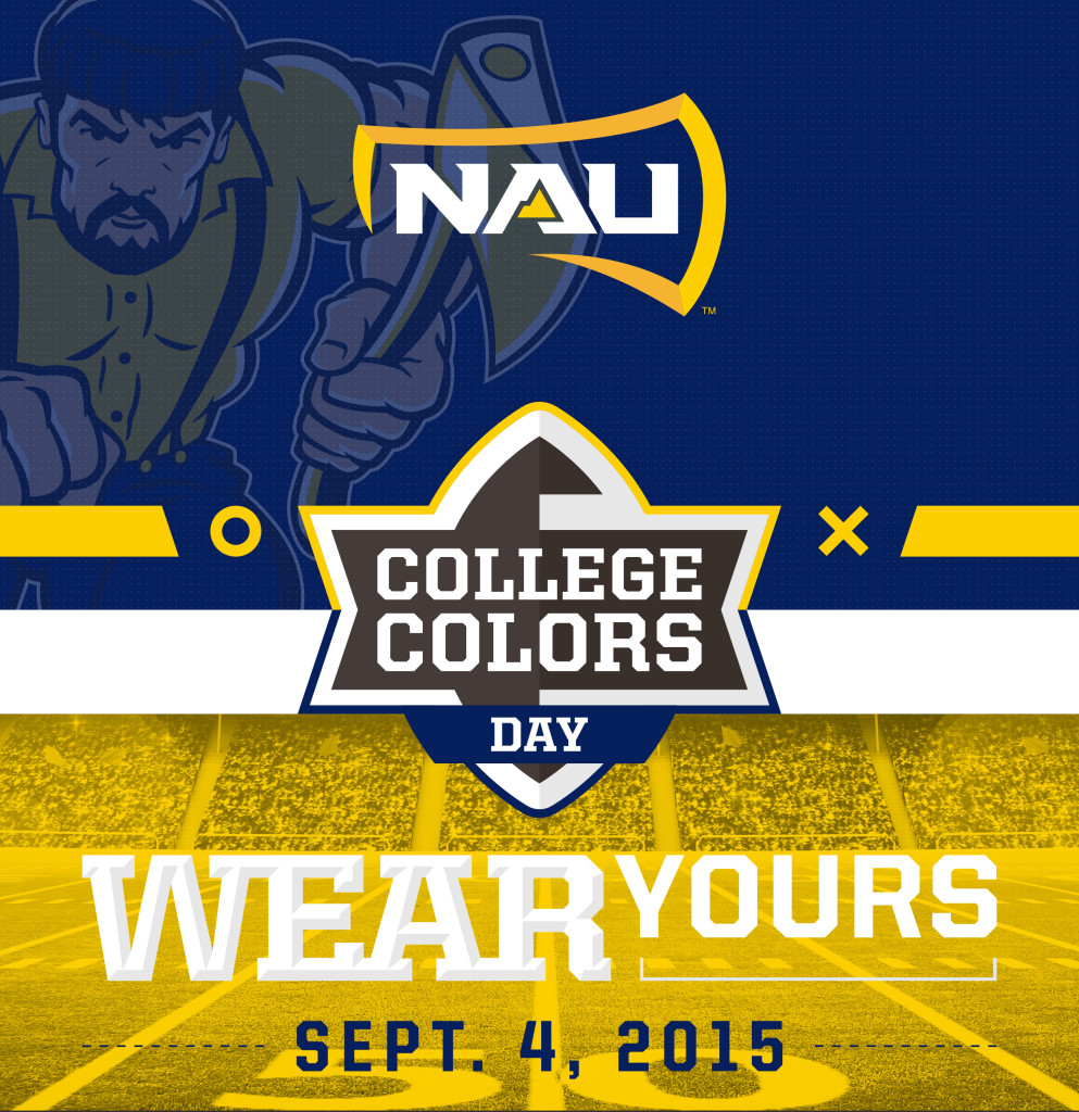 Go True Blue for College Colors Day – NAU News