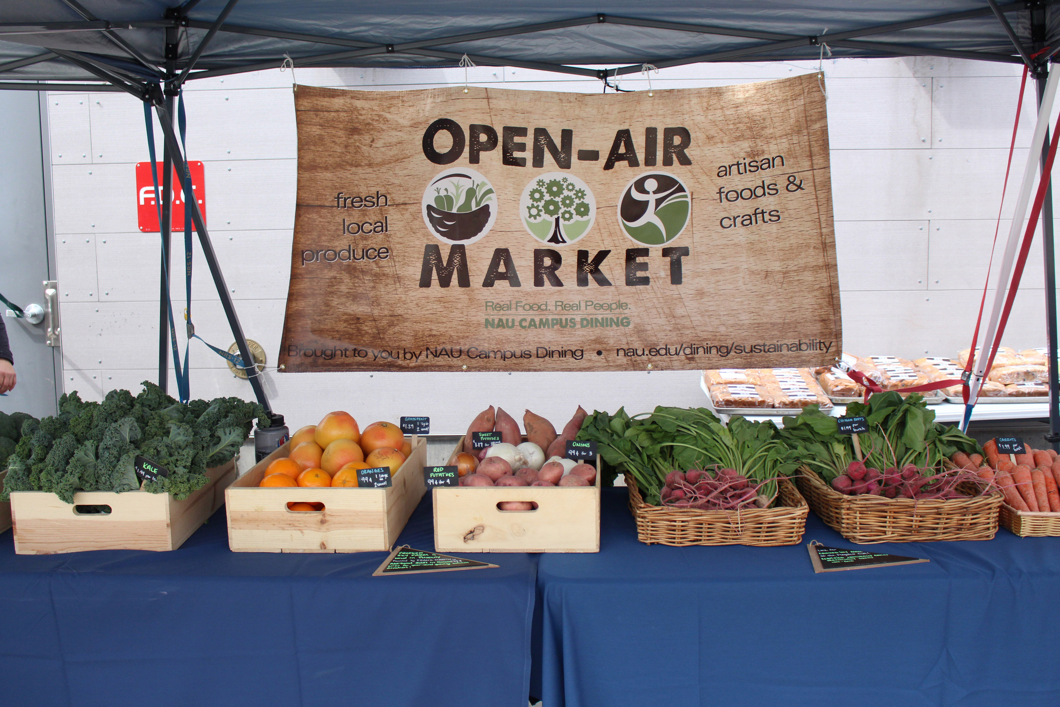 Open Air Market Brings Local Produce Goods Crafts And Talents To NAU 