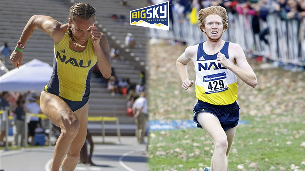 NAU Track and Field's Ashley Taylor and Tyler Day