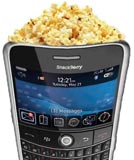 Popcorn and phone