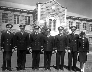 Naval officers in 1944.