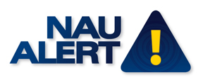 NAU alert logo