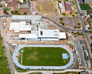 Aerial shot of HLC