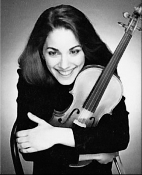 Autism advocate and violinist Laura Nadine.
