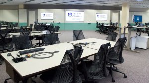 The new learning studio in the Cline Library