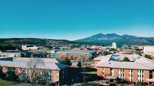 NAU, the campus and the peaks