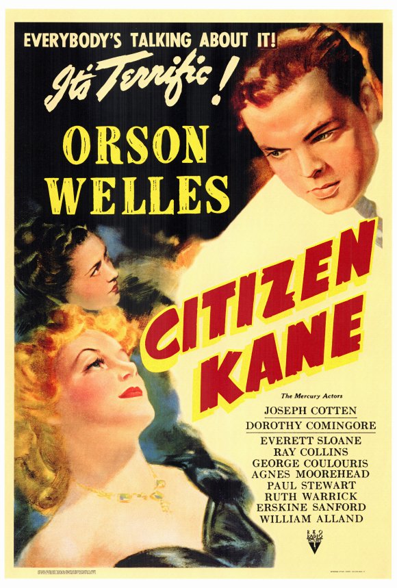 Orson Welles Citizen Kane poster