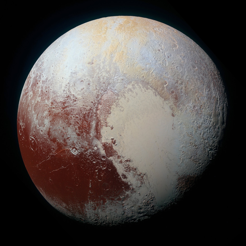 Pluto image from New Horizons