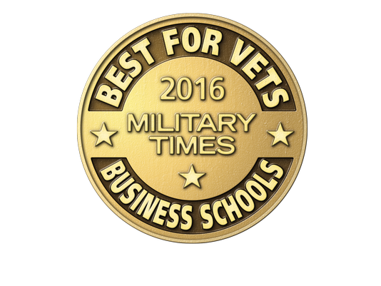 2016 Military Times Best for Vets Business Schools logo