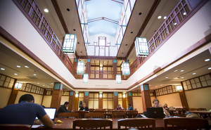 inside the Cline Library