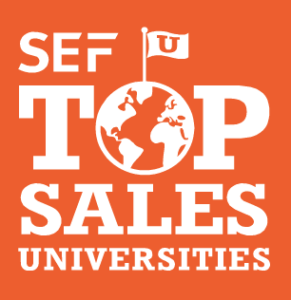 SEF Top Sales Universities graphic