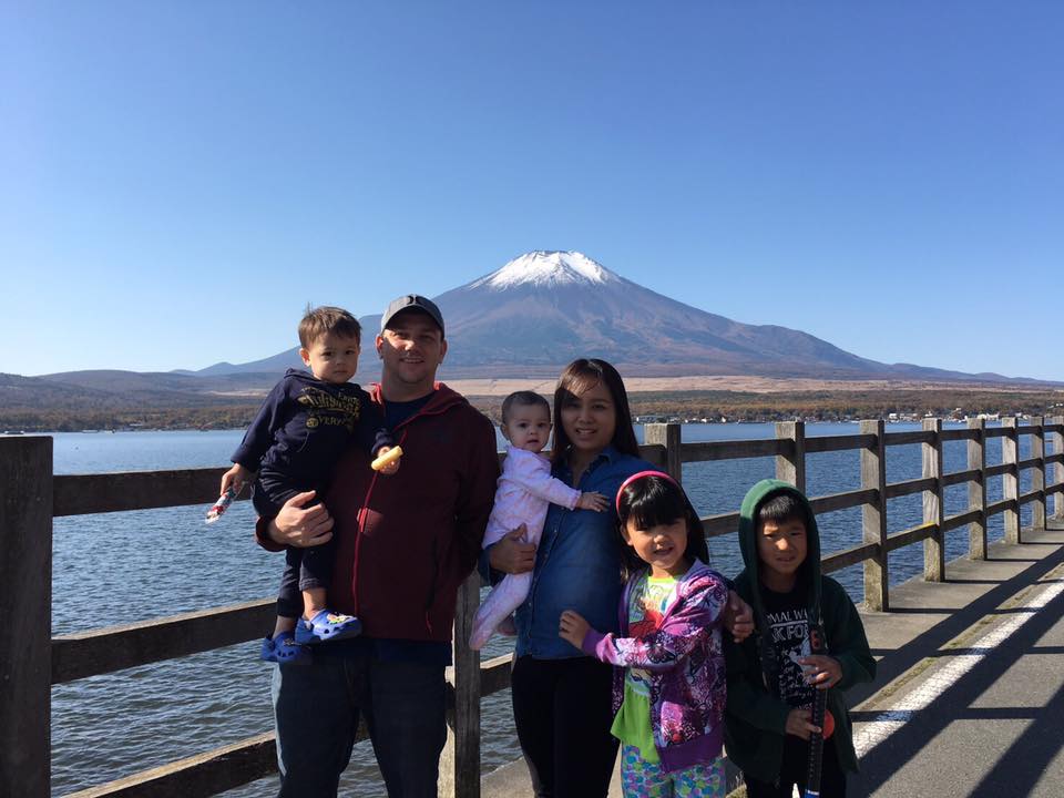 Williams family in Japan