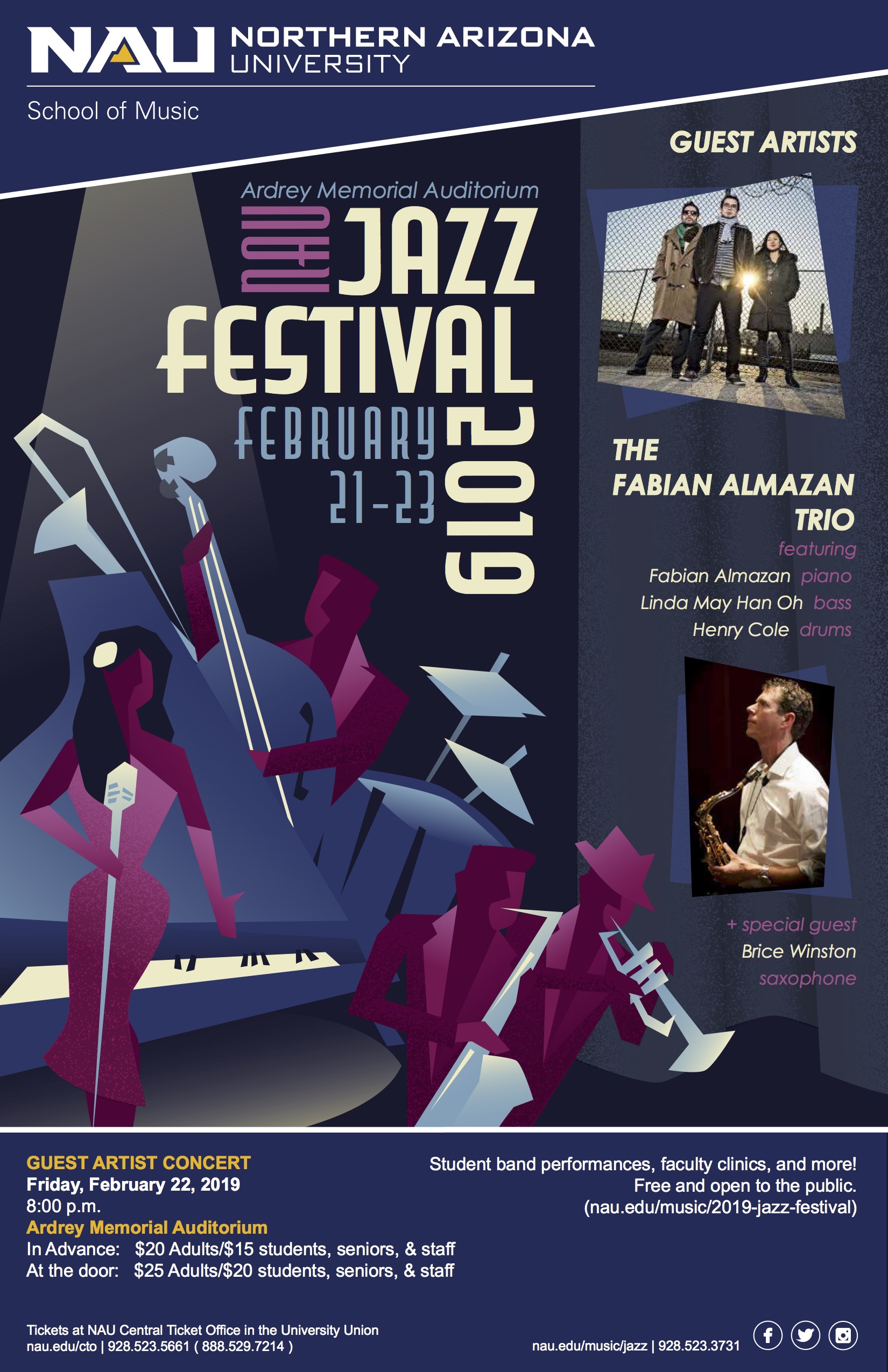 NAU’s 57th Jazz Festival brings rising music stars to Flagstaff campus ...