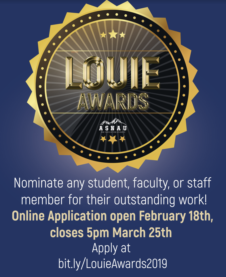 Poster for the Louie Awards