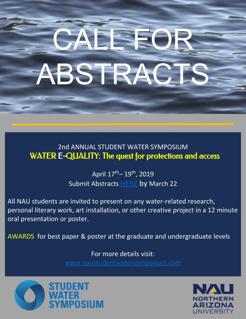 Call for abstracts poster
