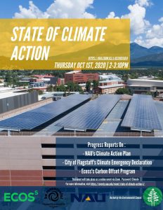 State of Climate Action flyer