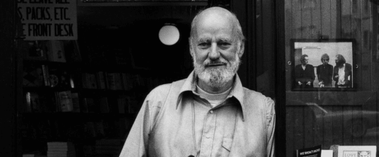 Poet and publisher Lawrence Ferlinghetti