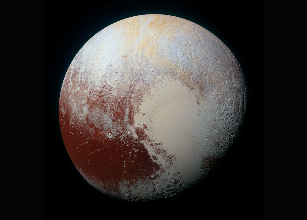 Pluto from New Horizon