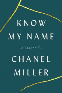 Know My Name book cover by Chanel Miller