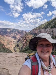 Andrea Graves at the Grand Canyon