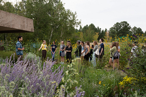 Group of students outdoors