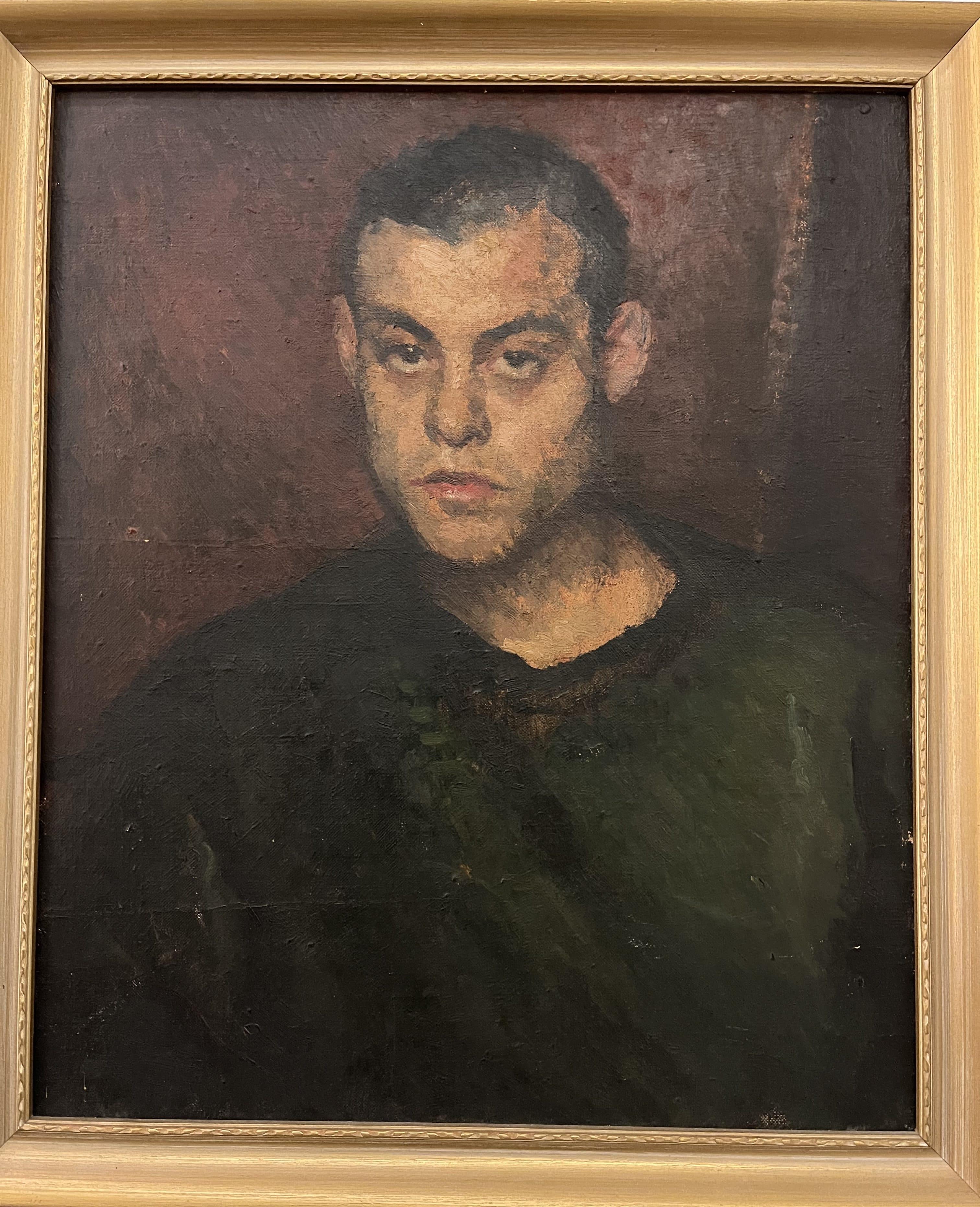 Gino Parin, Portrait of Necki Springer, oil on canvas, ca. 1938.