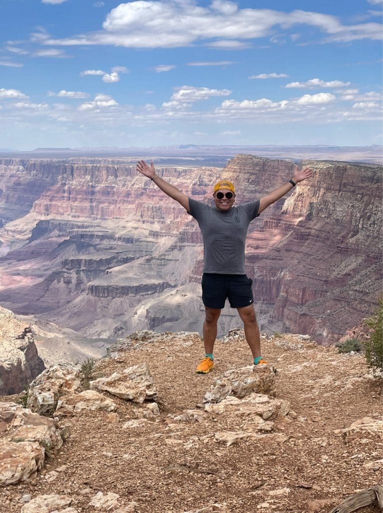 Zane Jacobs at the Grand Canyon
