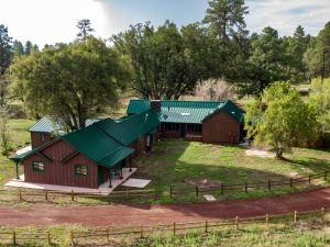 Aerial view of Hat Ranch