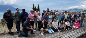 NAU students at Montreux and Lake Geneva in Switzerland