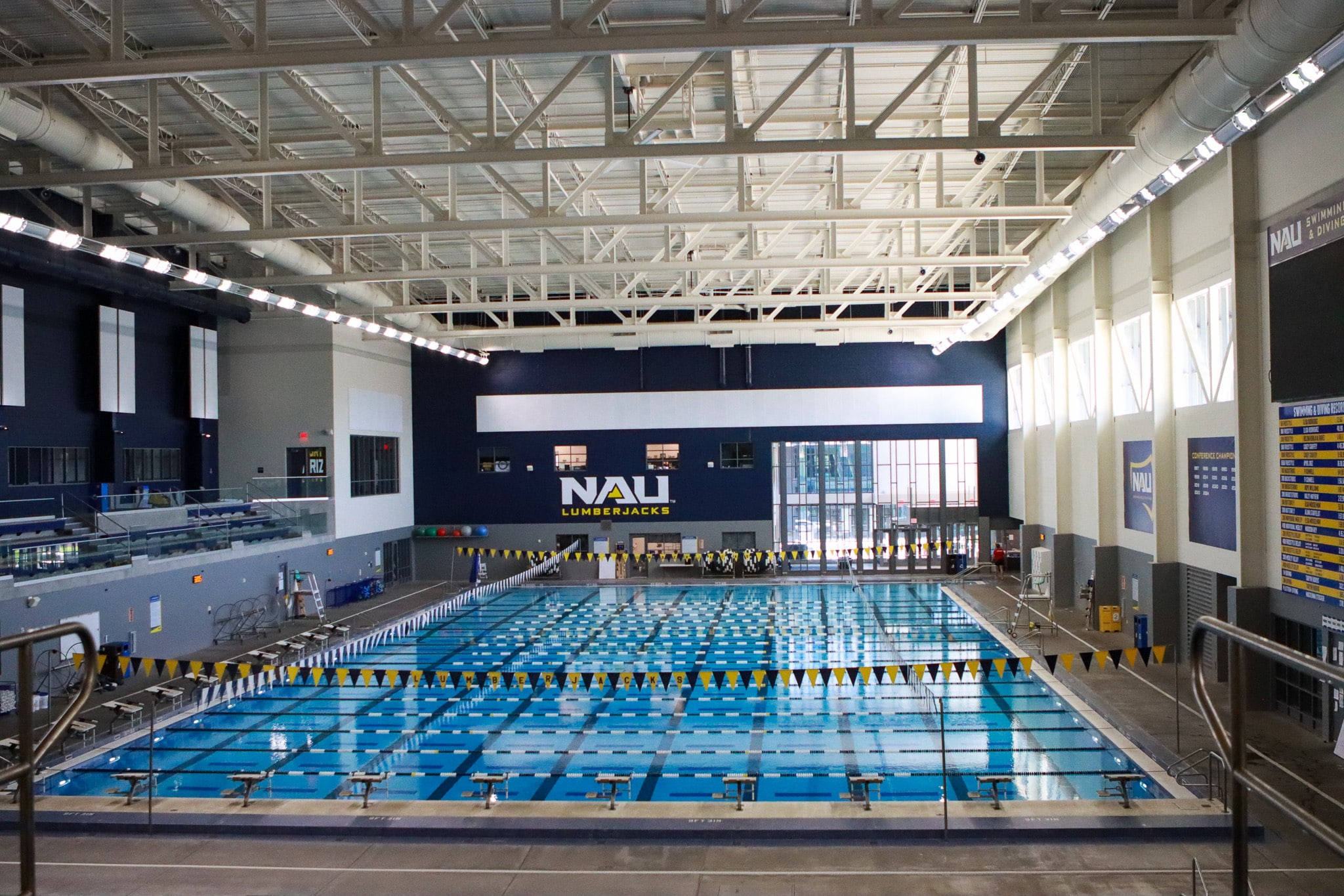 Overview of the Wall Aquatic Center