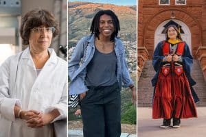 Portraits of Catherine Propper, Elizabeth Randolph and Kaylin McLiverty