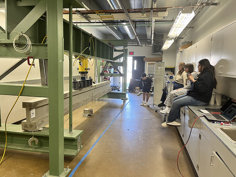 The team doing the stress test