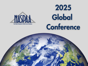NASPAA 2025 Global Conference