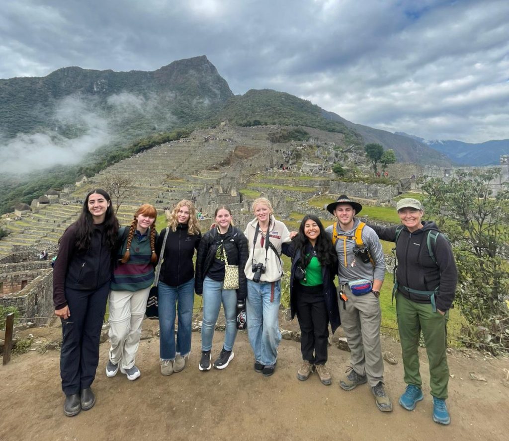 NAU students in Peru