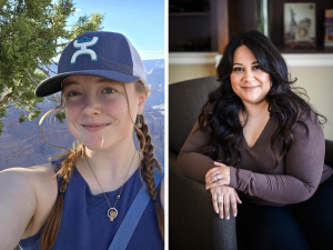 Melanie Rice and Olga Thomas headshots