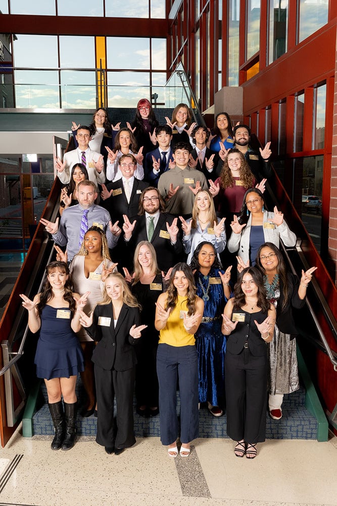 Gold Axe winners and Distinguished Seniors give LJs