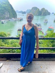 Megan Benet in Vietnam