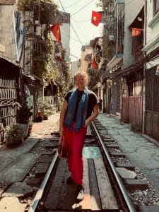Megan Bennett in Hanoi