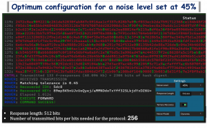 Good and bad code with the bad in red