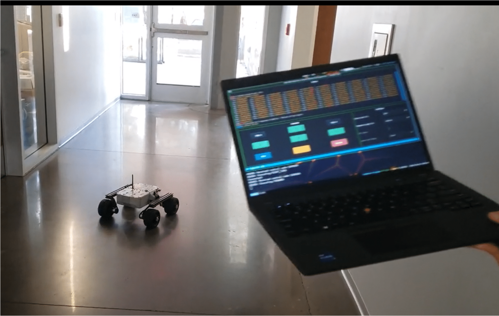 A rover being guided despite "bad" data