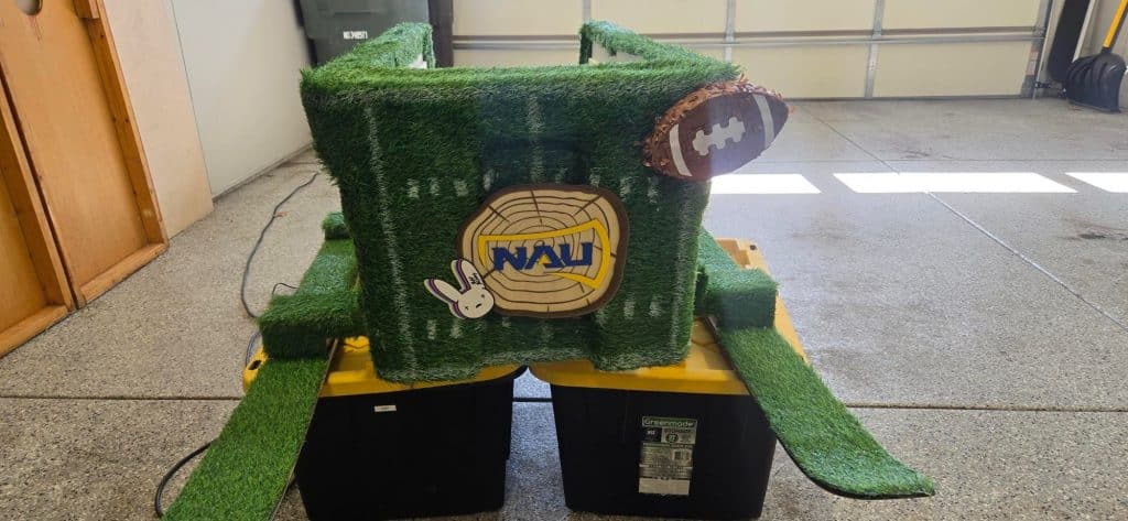 The NAU Canyon Cooler bobsled