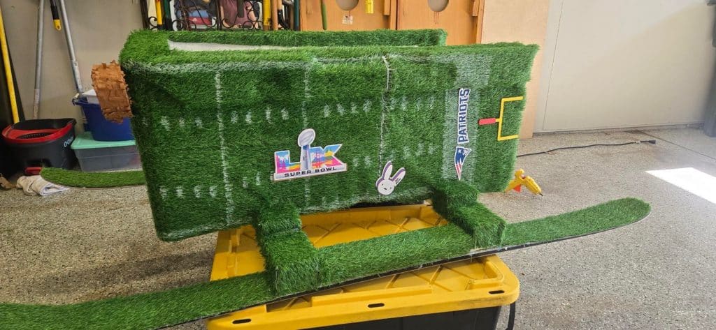 The NAU Canyon Cooler bobsled