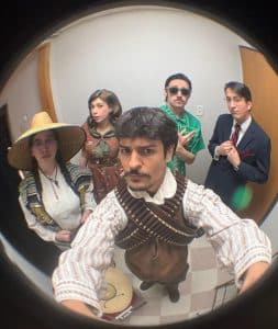 Cast of Los Vendidos. NAU Theater