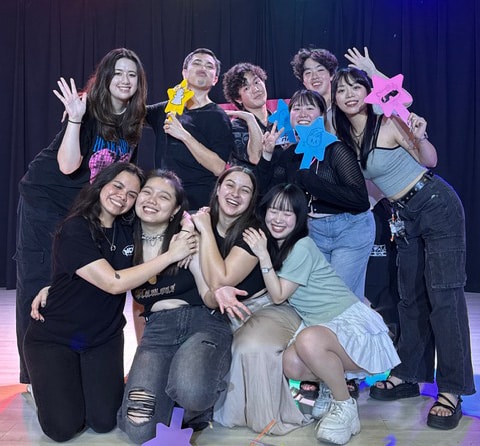 Abby Shitara and friends in Taiwan