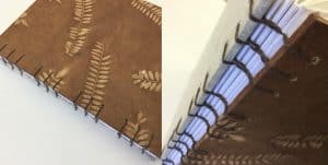 Picture of book binding technique